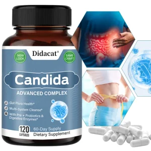 Gut balance and digestion with probiotics, oregano